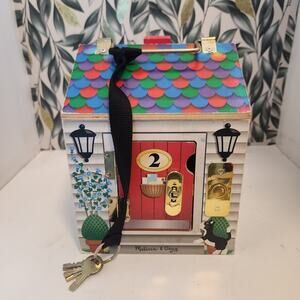 Melisa And Doug Wooden Key & Doorbell House 4 Keys 4 Doorbells 4 Figures-Tested